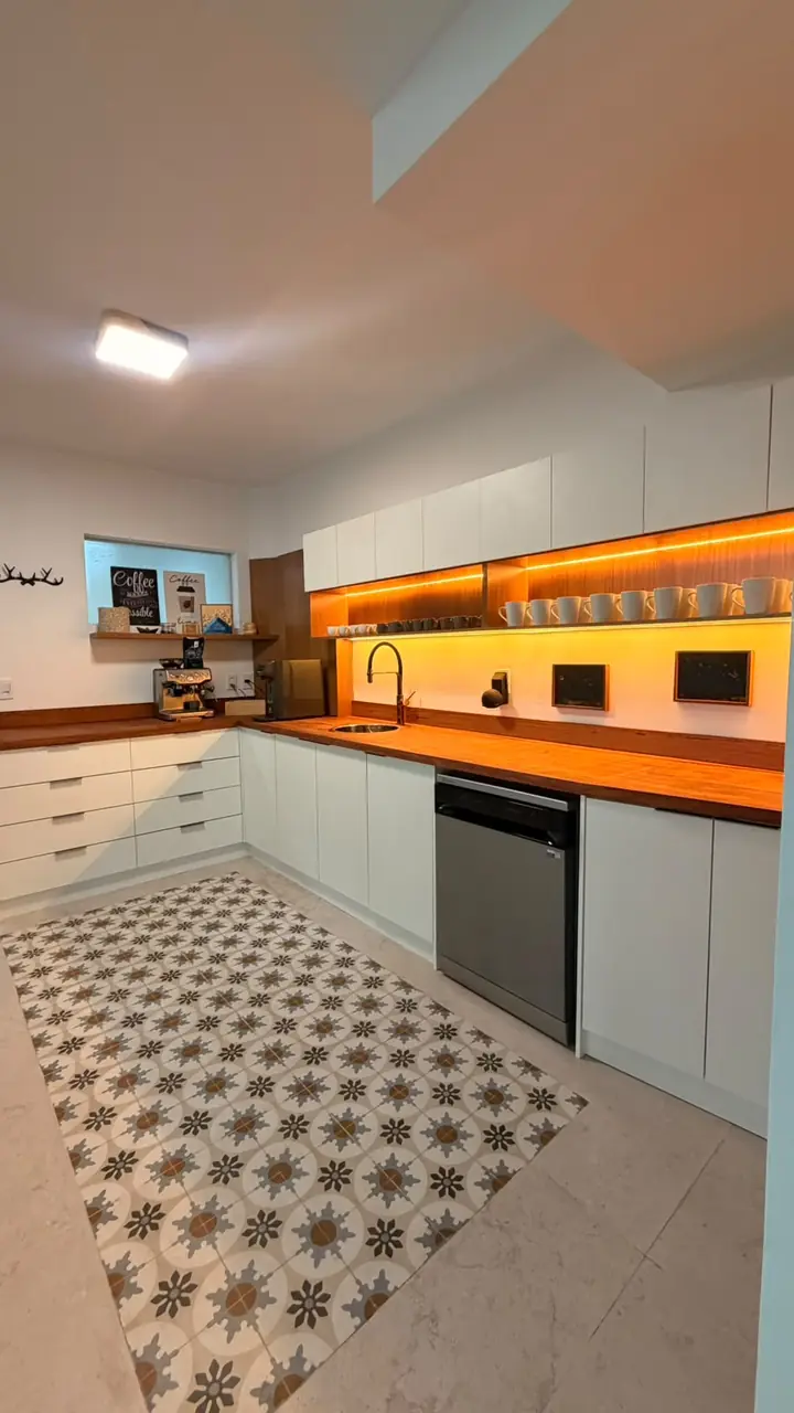 Cozinha da academia
